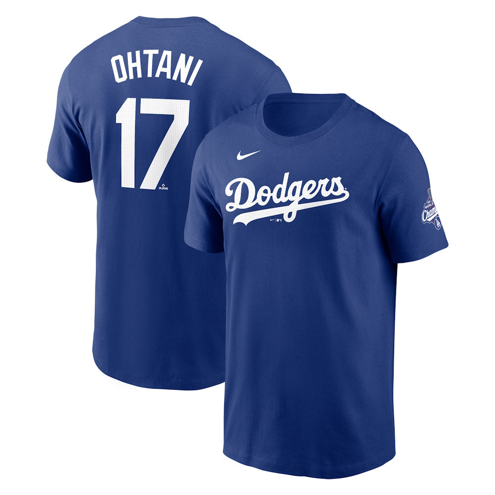 SHOHEI OHTANI - NIKE 2025 ロサンゼルス・ドジャース / ワールドシリーズ 優勝 ネームアンドナンバー